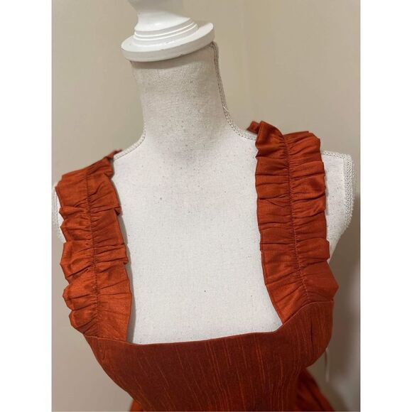 Anthropologie x Sachin & Babi Colorblocked Flouncy Blouse Size XS - Picture 5 of 10